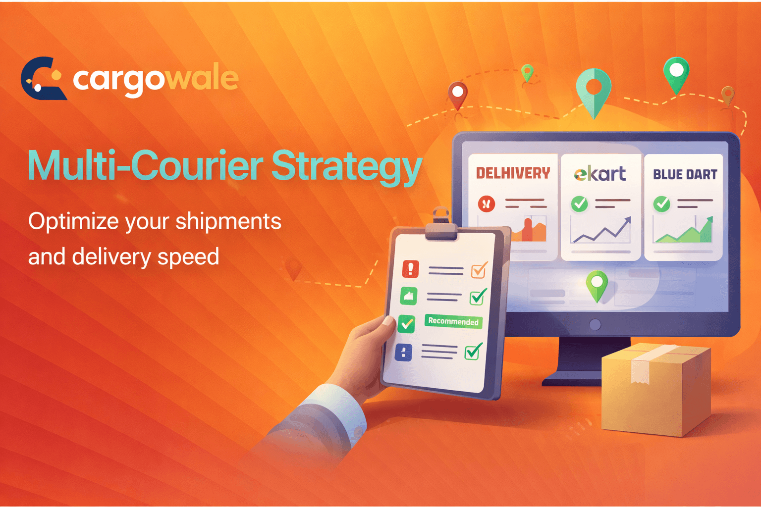 Featured multi-courier logistics strategy article