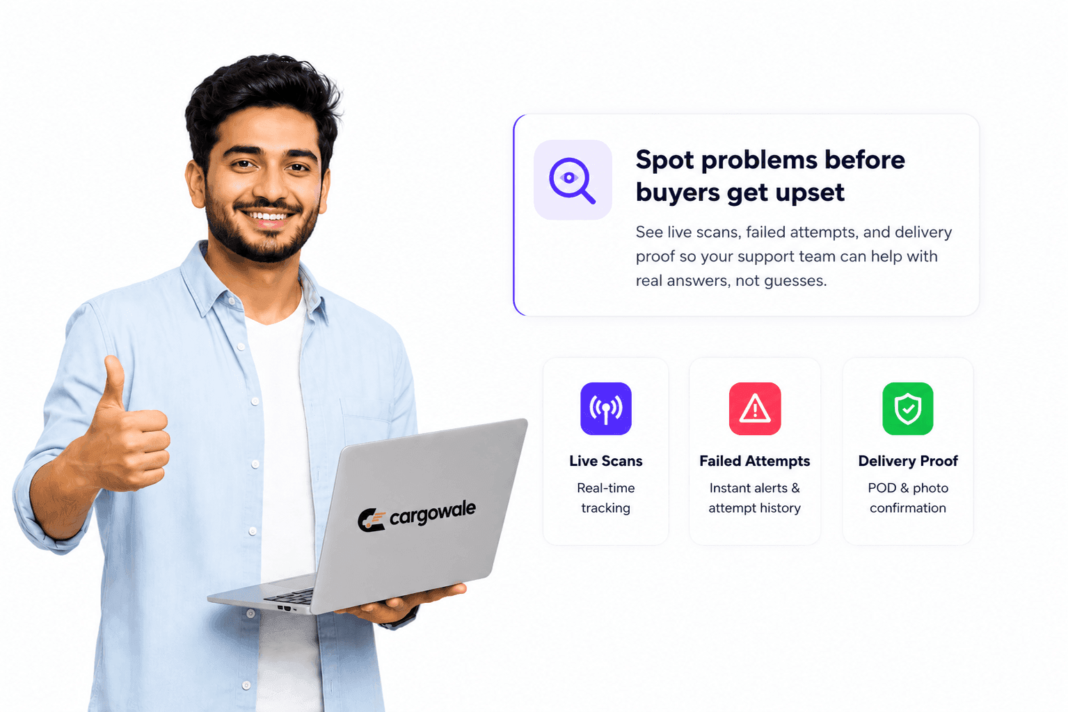Spot problems before buyers get upset